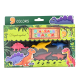 Dinosaur Shaped Crayon Set 9 Colors